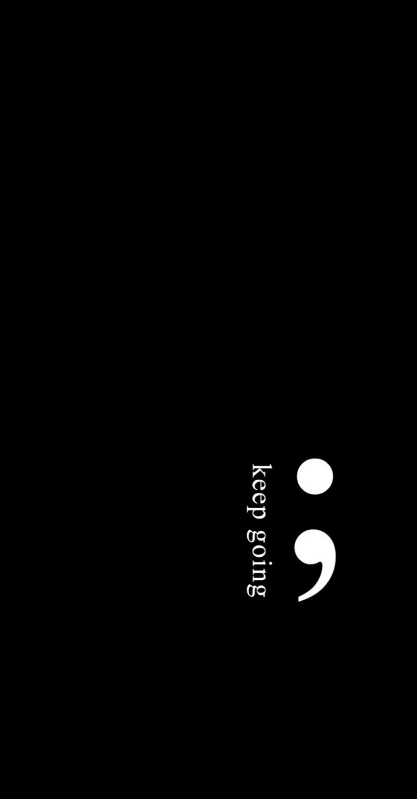 Semikolon, Mitternacht, Muster HD-Handy-Hintergrundbild