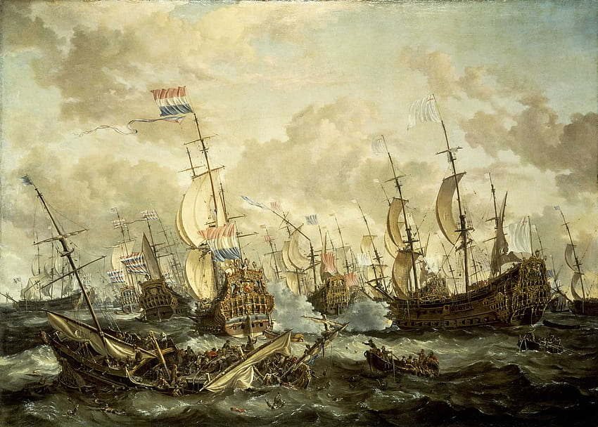 Batalla de Trafalgar . Batalla, batalla épica y dioses de la batalla, batalla naval fondo de pantalla