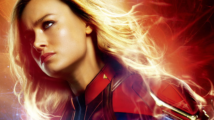 Brie Larson As Captain Marvel Movie 10k, Movies, , , Background, and HD wallpaper