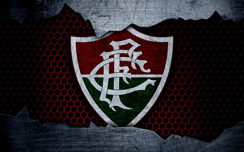 Fluminense, , Serie A, logo, grunge, Brasil, Fluminense FC fondo de pantalla