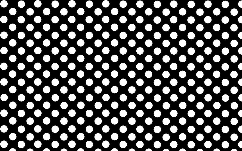 Black and White Polka Dots Wallpapers  Top Free Black and White Polka Dots  Backgrounds  WallpaperAccess