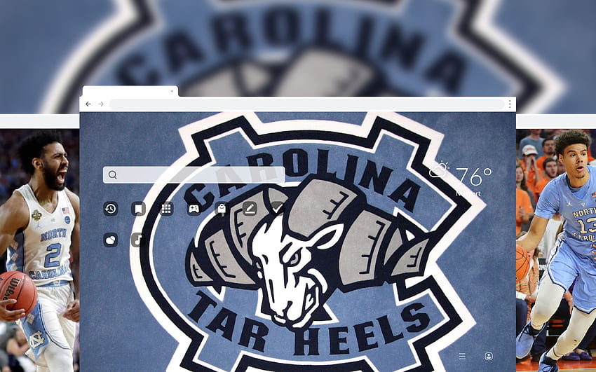 North Carolina Tar Basketball Sports Fan Tab HD wallpaper Pxfuel