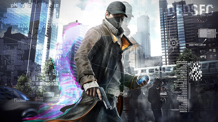Aiden Pearce, Watch Dogs, Game, , , Background, 5011af HD wallpaper