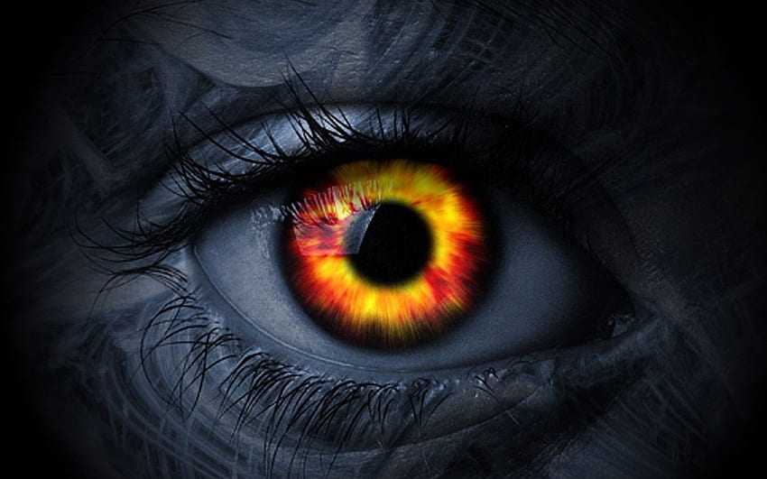 Evil Eye .. : Horror Eyes, Red Eyes HD wallpaper