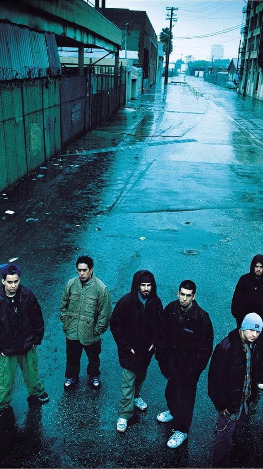 Sperrschirme, Linkin Park Blue HD-Handy-Hintergrundbild