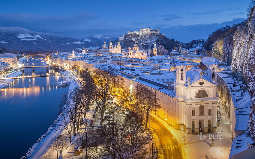 Salzburg, Austria (© MacEaton Alamy) - Bing HD wallpaper
