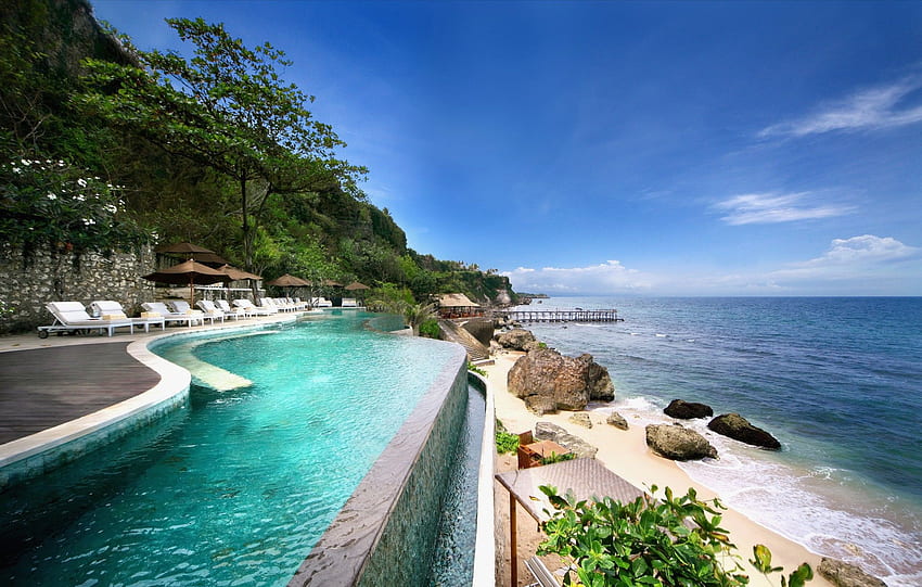 Bali Hotels Luxury Bali Beach Resorts HD wallpaper