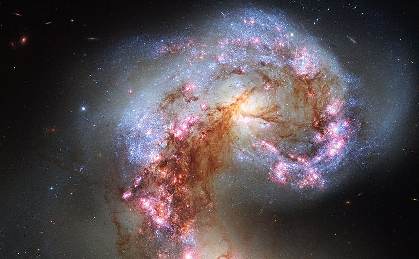 Colliding Galaxies - Antennae Galaxies Ultra, Galaxy Collision HD wallpaper
