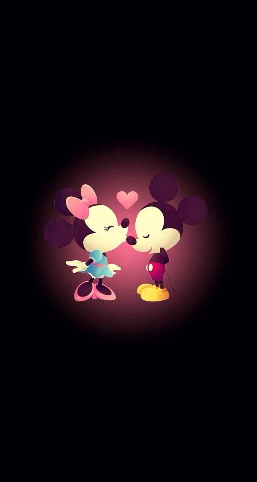 Mickey Mouse >> Kiss. IPhone8. Disney, Disney, Mickey Kiss Minnie Mouse HD phone wallpaper
