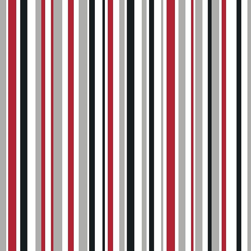 Arthouse Opera Super Stripe Black, Red - dari I Love UK, Red and Black Striped wallpaper ponsel HD