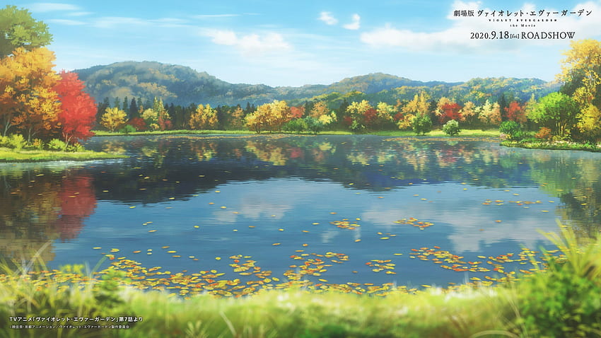 PSA: KyoAni hat einen virtuellen Hintergrund mit Szenen aus der Serie auf der Violet Evergarden-Website veröffentlicht: R VioletEvergarden, Violet Evergarden Landscape HD-Hintergrundbild