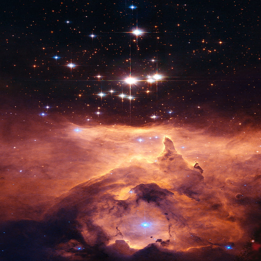 The star cluster Pismis 24, space, hubble HD wallpaper