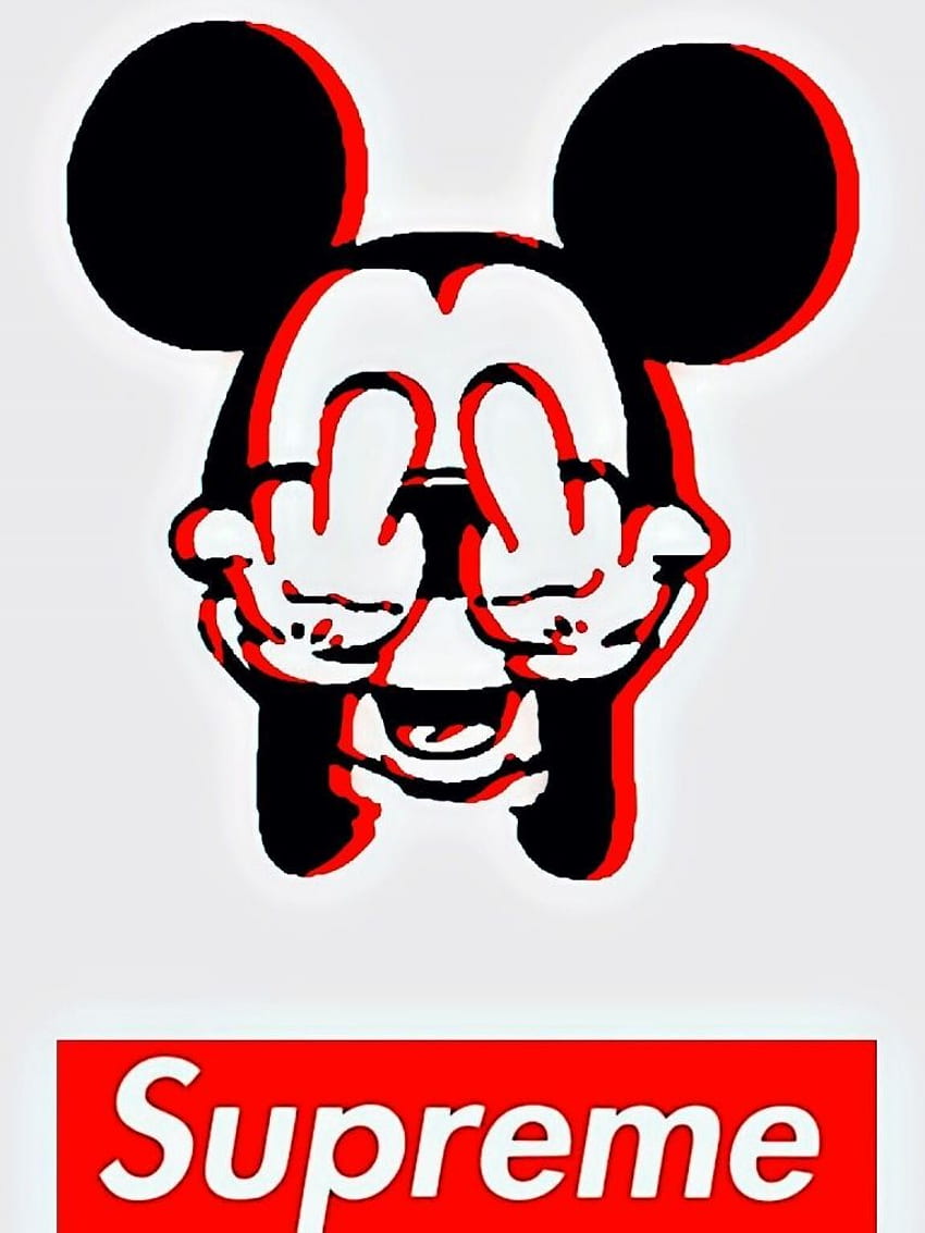 486c7861 Mickey Mouse Dope iPhone Top Mickey [] para tu , Móvil y Tablet. Explora el iPhone de Mickey Mouse Supremo. Mickey Mouse Supremo iPhone , Supremo, Mickey Mouse Swag fondo de pantalla del teléfono