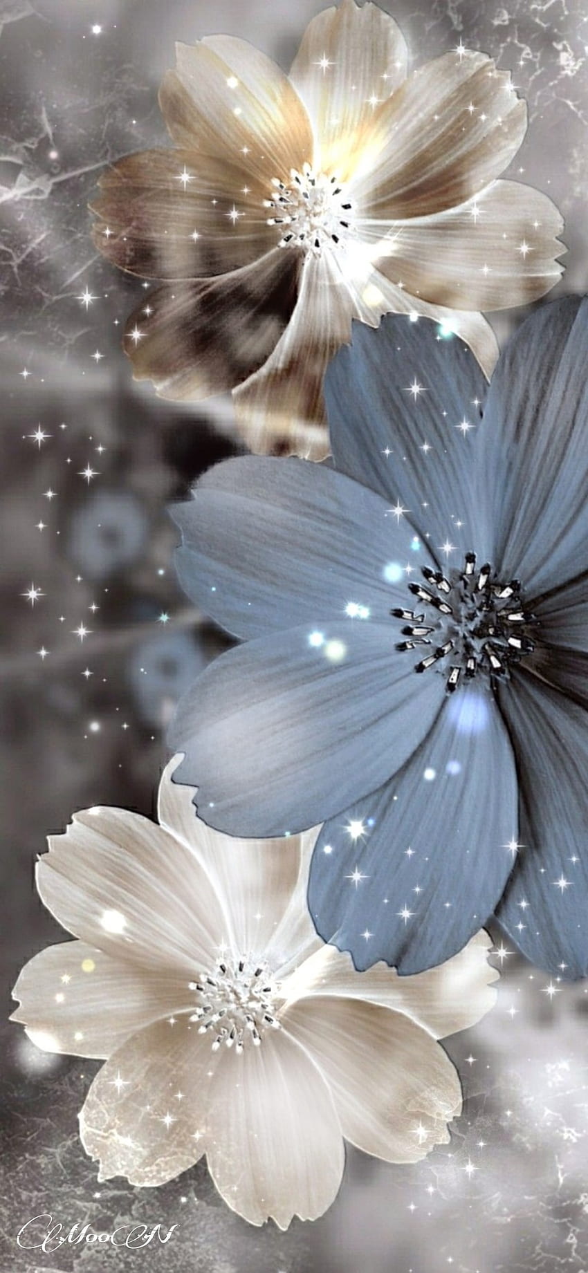 Vintage, Blütenblatt, weiß, alt HD-Handy-Hintergrundbild