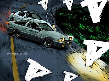 ART CORNER: Initial D author's new racing manga has begun, mf ghost HD ...