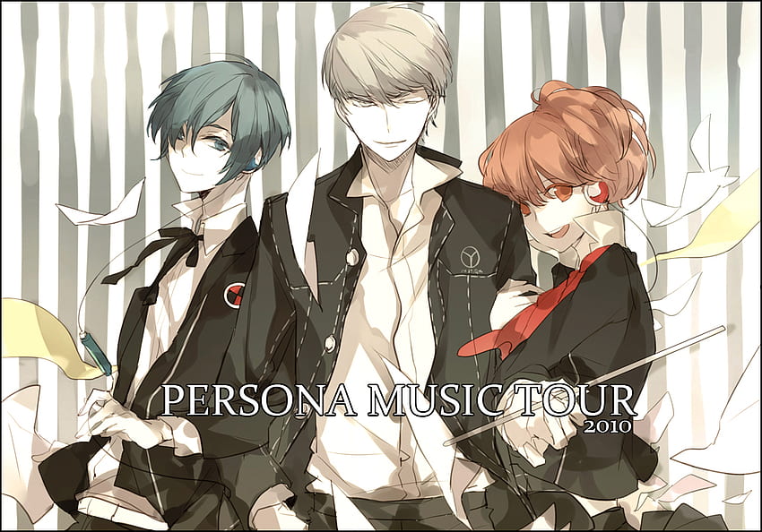 Persona MC's, minako arisato, minato arisato, persona 3, persona 3 portable, hamuko, persona, p3p, souji seta, persona 4 Fond d'écran HD