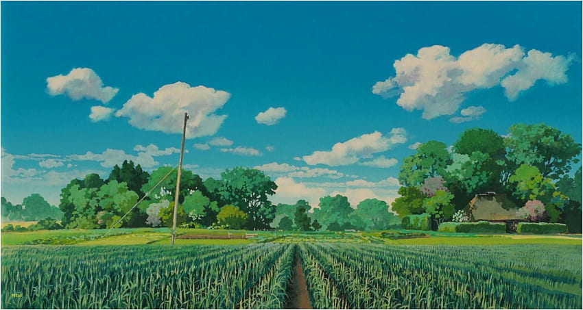 Studio Ghibli-Hintergrund, Miyazaki HD-Hintergrundbild