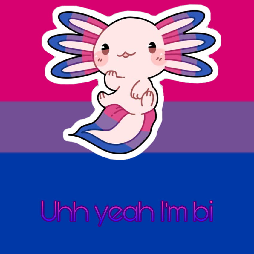 axolotl & similar hashtags, Kawaii Axolotl HD phone wallpaper