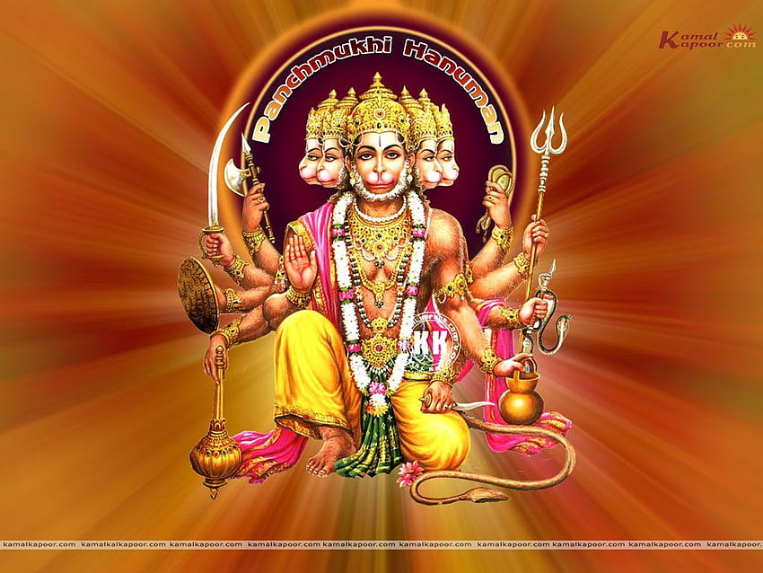 kane blog picz: Anjaneya Swamy, Panchamukha Hanuman HD wallpaper