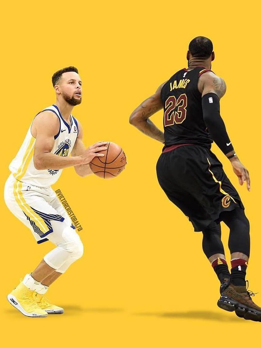 stephen curry and lebron james wallpaper