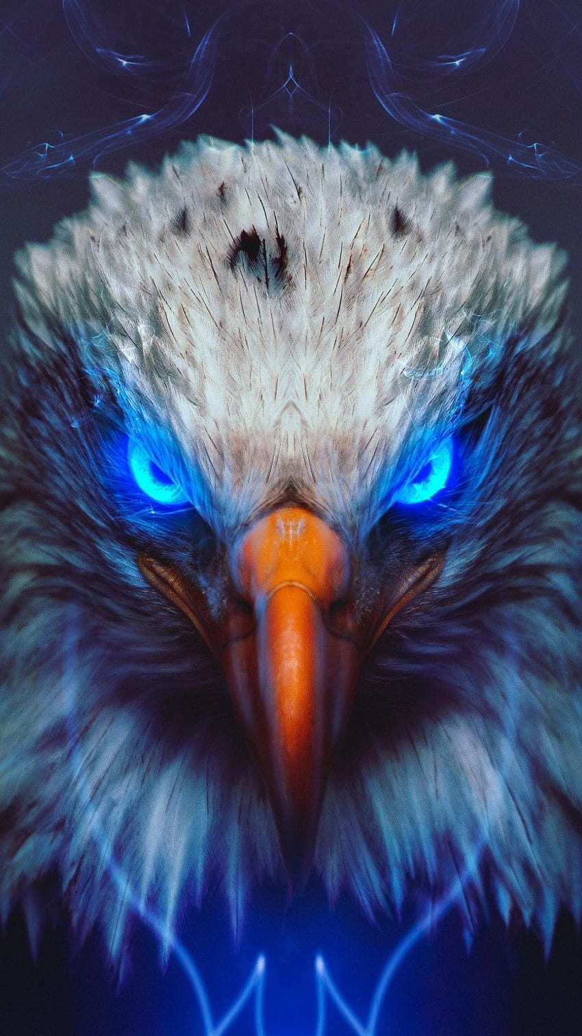 Animación, águila, pájaro, en 2020. Águila, Águila fondo de pantalla del teléfono