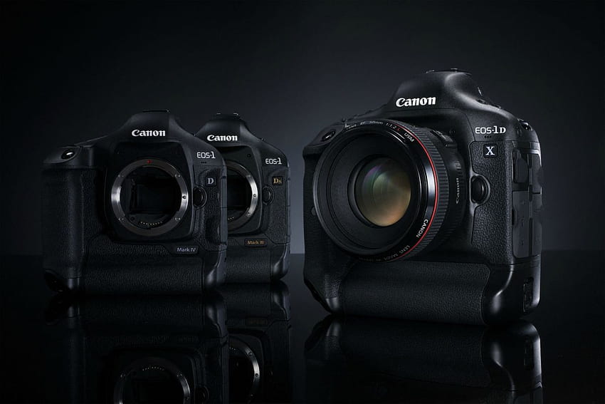 เลนส์ Canon Eos 1dx ที่สง่างาม วอลล์เปเปอร์ HD
