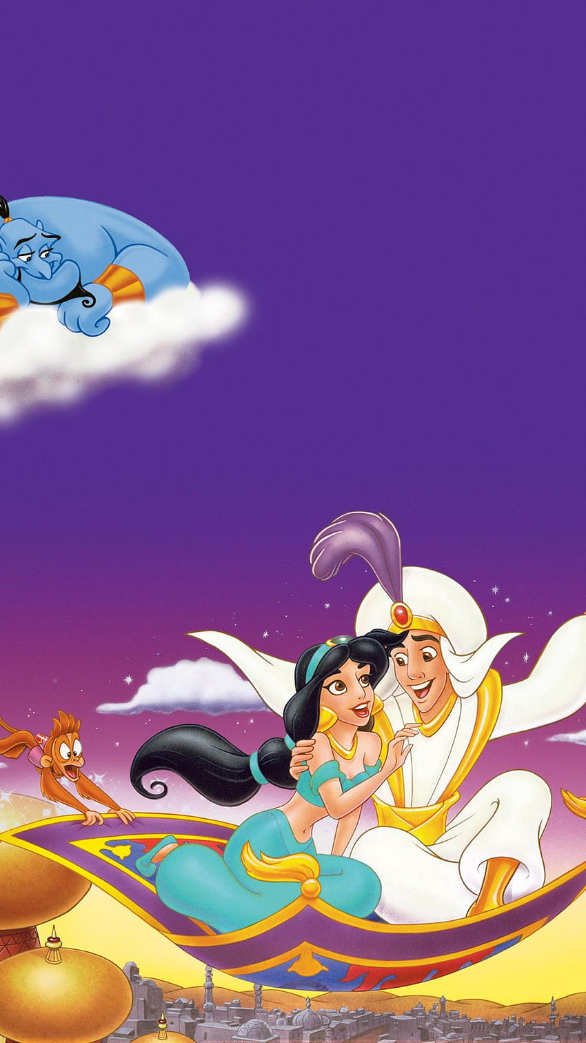 Aladdin (1992) Phone . Moviemania. Disney princess jasmine, iphone disney princess, Disney aladdin HD phone wallpaper