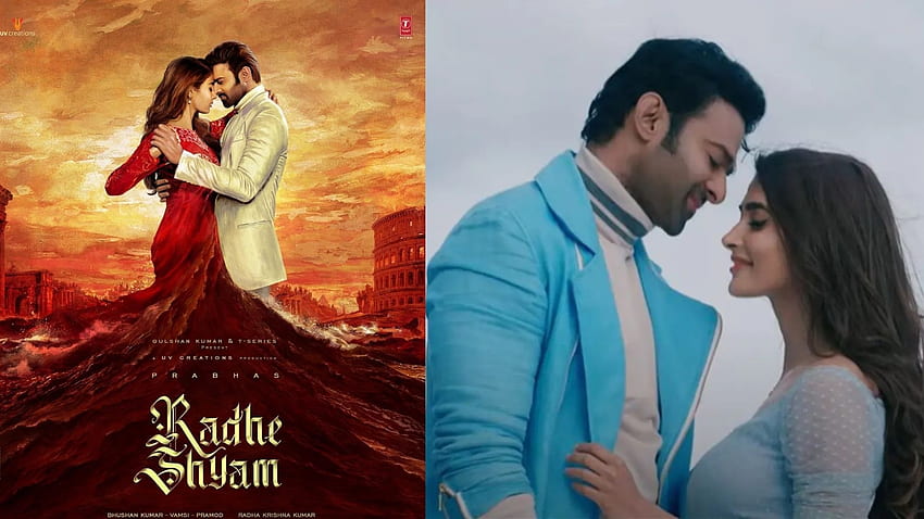 Radhe Shyam Out: Prabhas And Pooja Hegde's Flirtationship Will Keep You Intrigued For Their Tale's End, Radhe Shyam Movie HD wallpaper