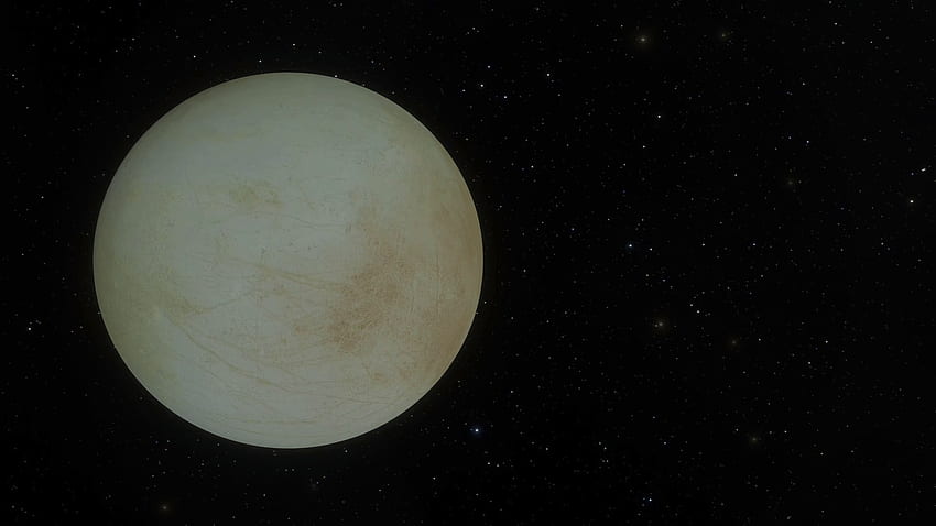 Europa Ice Moon of Planet Jupiter Stock Video Footage - Storyblocks, Jupiter Moons HD wallpaper
