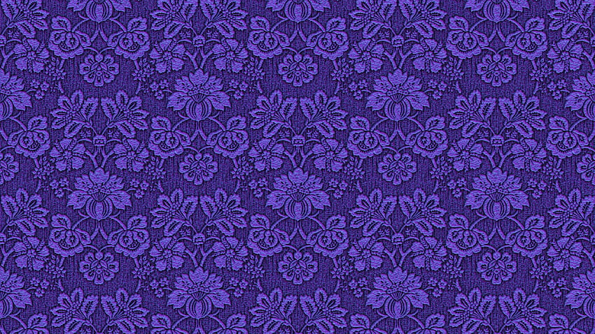Pola bunga, kain, tekstur ungu , , U 16:9, Layar lebar Wallpaper HD