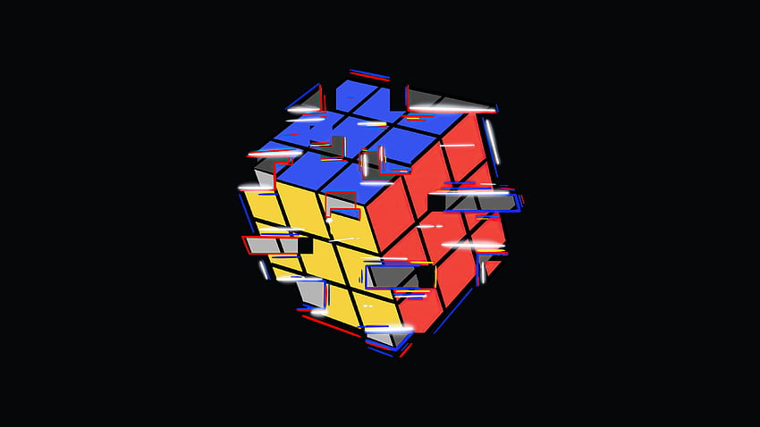 Rubik Cube Abstrak, Rubik Keren Wallpaper HD