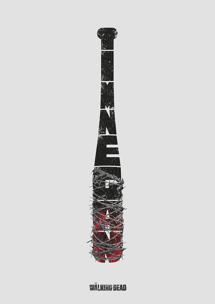 Lucille - Negan - The Walking Dead. Negan morto-vivo, Zumbis mortos-vivos, Arte de morto-vivo Papel de parede de celular HD