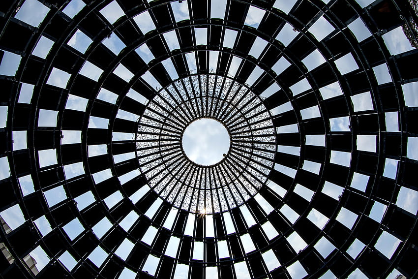 Sky, Architecture, , , Glass, Construction, Design, Dome HD wallpaper