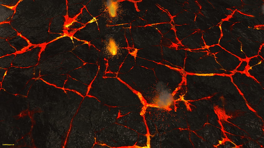 Lava Texture, Fire Aesthetic HD wallpaper