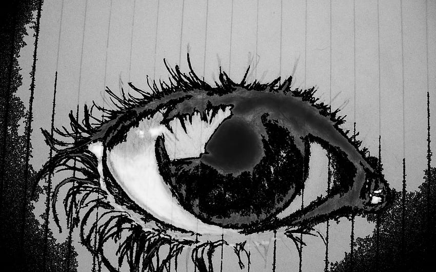 trippy pencil drawings eyes