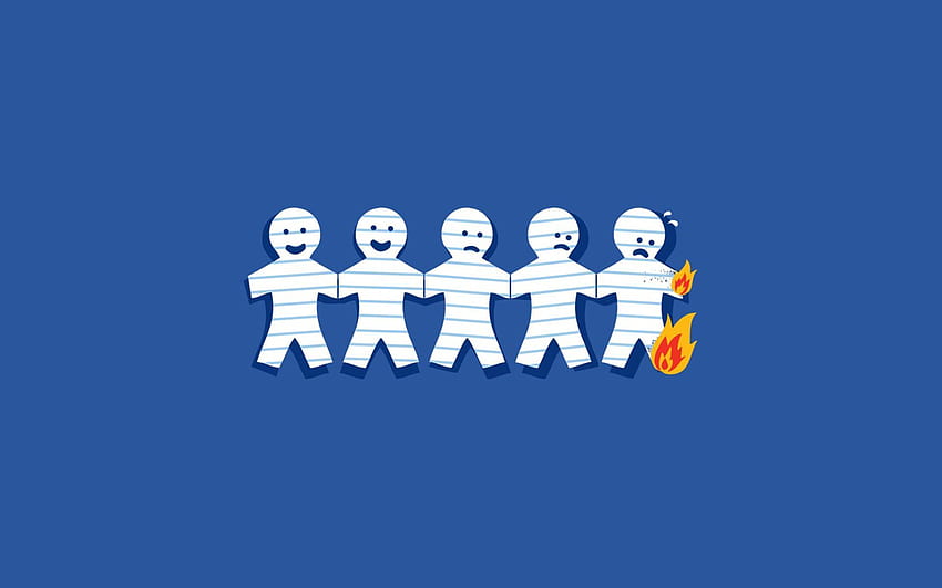Api, Vektor, Kesedihan, Senyum, Kertas, Teman, Kesedihan Wallpaper HD