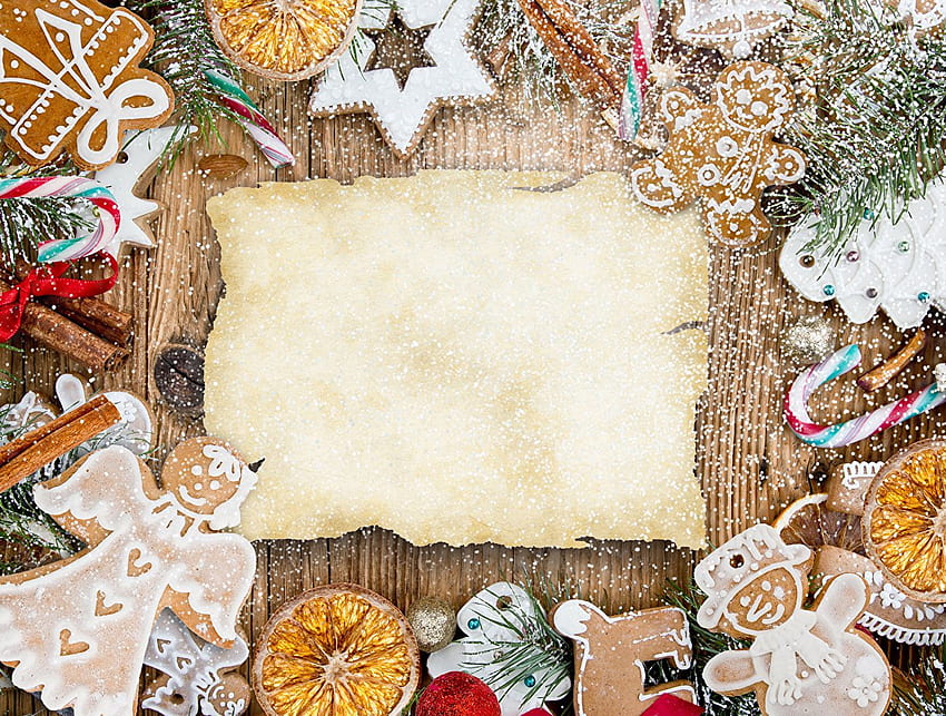 Christmas Food Cookies Pastry Holidays, Bake HD wallpaper