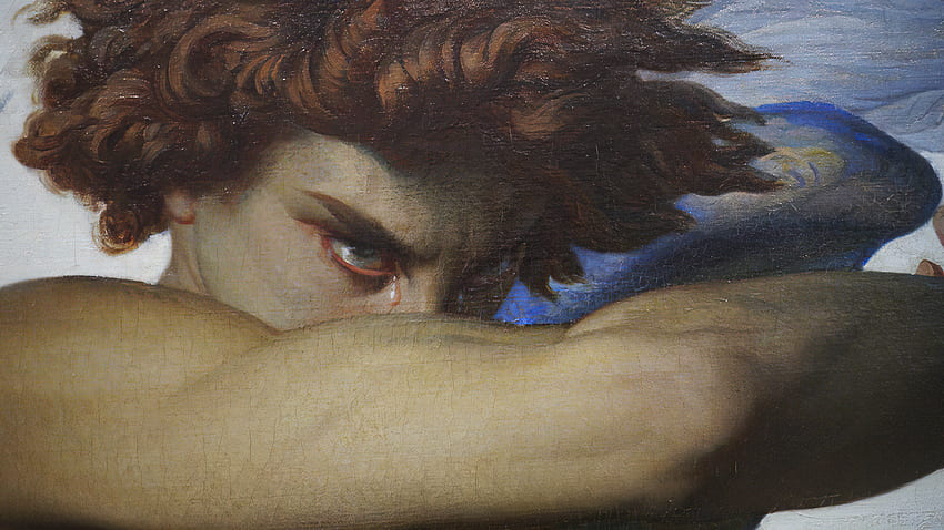 Александър Кабанел Картина Ангел Паднал ангел Ренесансово класическо изкуство - Резолюция: HD тапет