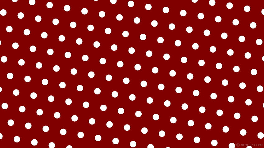 Polka Dot, Red Polka Dot HD wallpaper