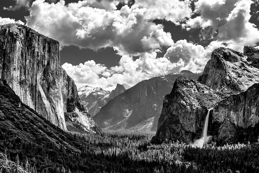 Najlepsze miejsca do wykresu Yosemite, Ansel Adams Yosemite Tapeta HD