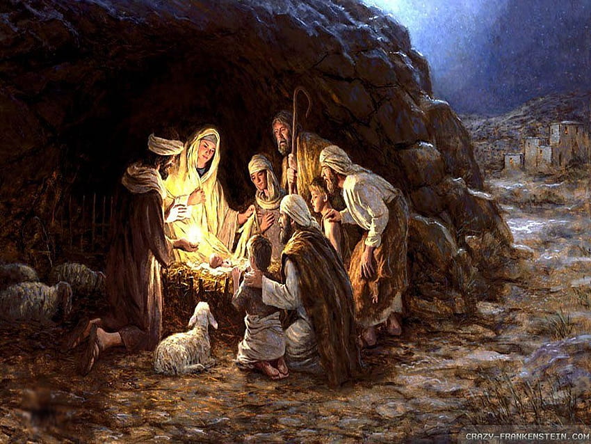 Nativity Scene Background 16310 Background, Joy Nativity Christmas  Christian HD wallpaper | Pxfuel