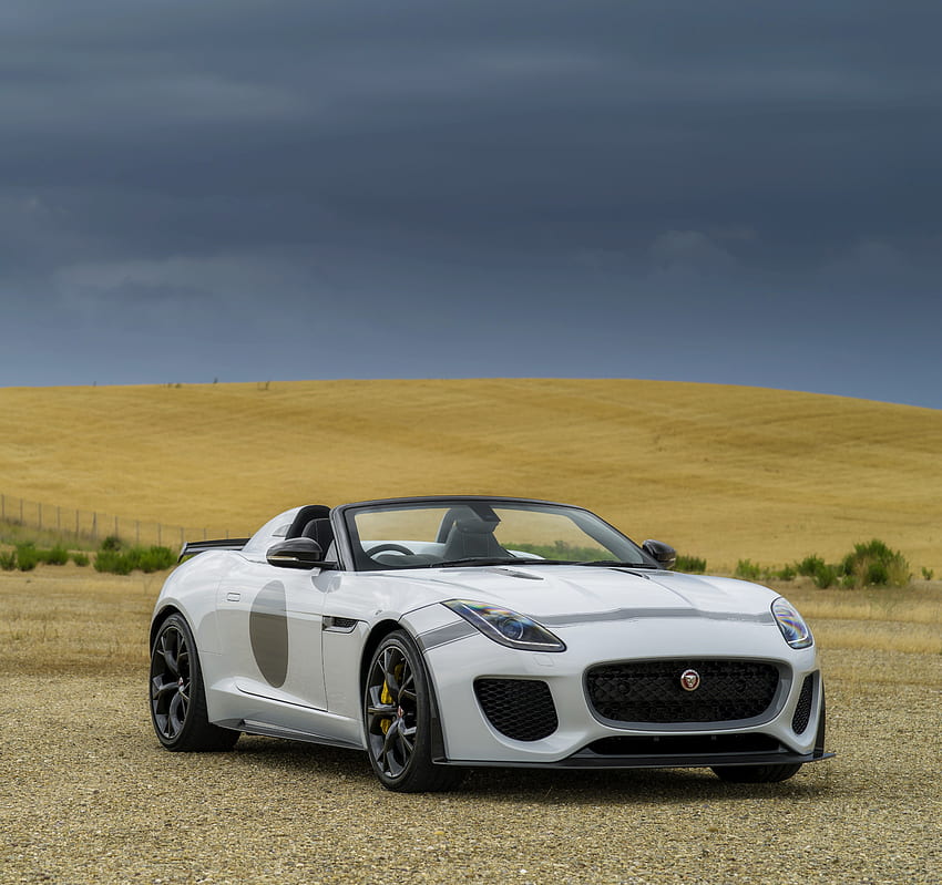 Jaguar F-TYPE, sports convertible car, front HD wallpaper