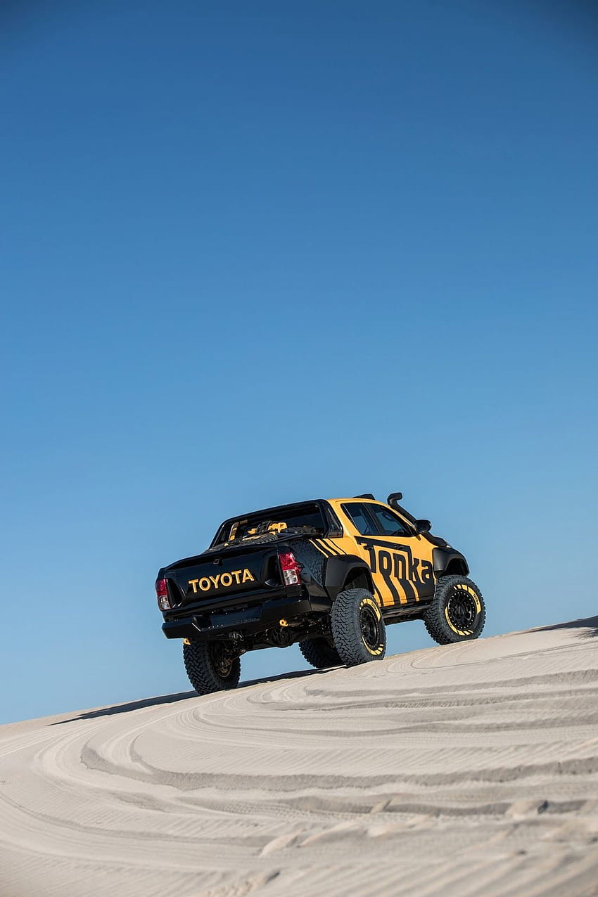Toyota Hilux Tonka Concept Is A Dream Toy For Adults HD phone wallpaper