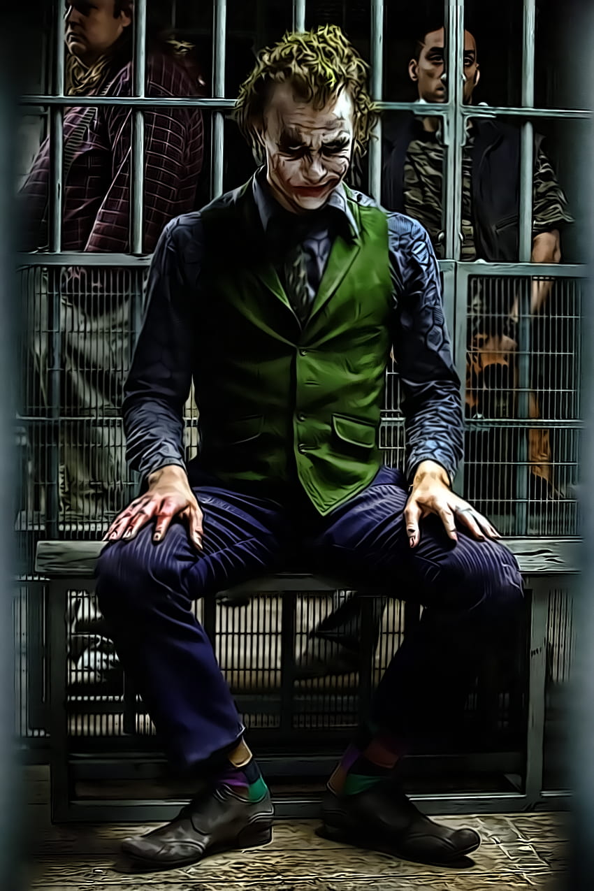 The Dark Knight Files: why so serious 2012 series, Joker In Jail HD ...