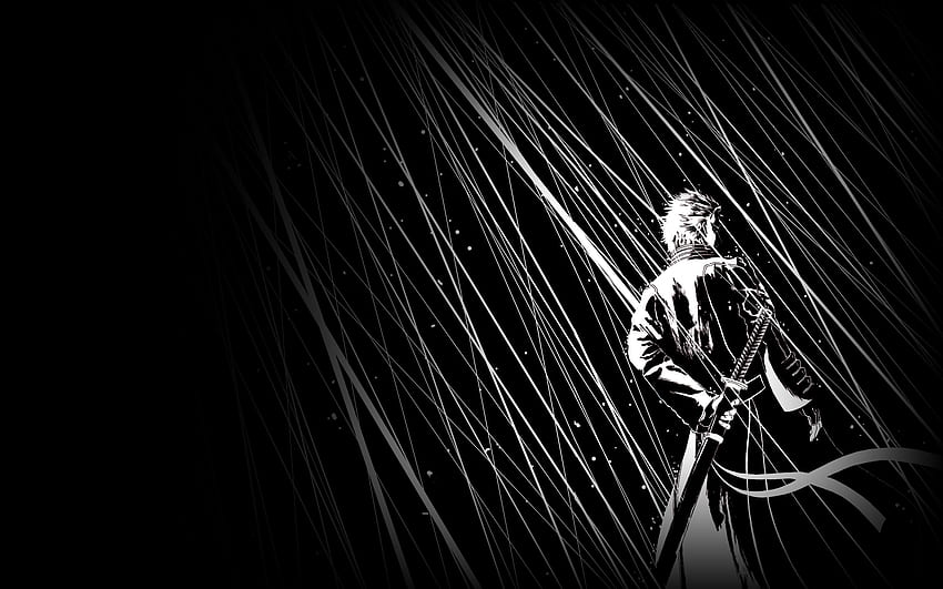 Devil May Cry Vergil PC and Mac, Black and White Devil HD wallpaper