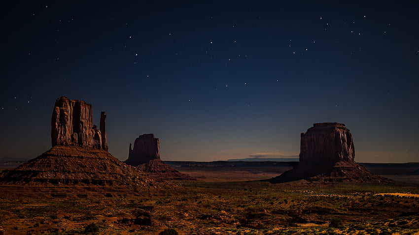 Navajo und Hintergrund, Monument Valley Sunset HD-Hintergrundbild