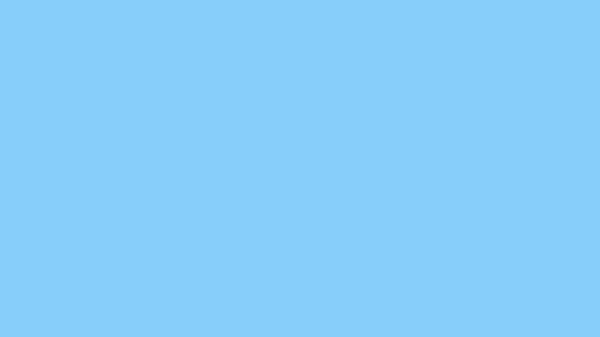 Fundo de cor sólida azul céu claro, 1280X720 Pastel papel de parede HD