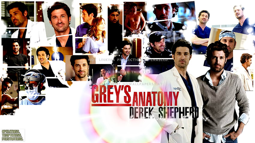 Derek Shepherd Greys Anatomy Patrick Dempsey - Background Derek Shepherd - - HD wallpaper