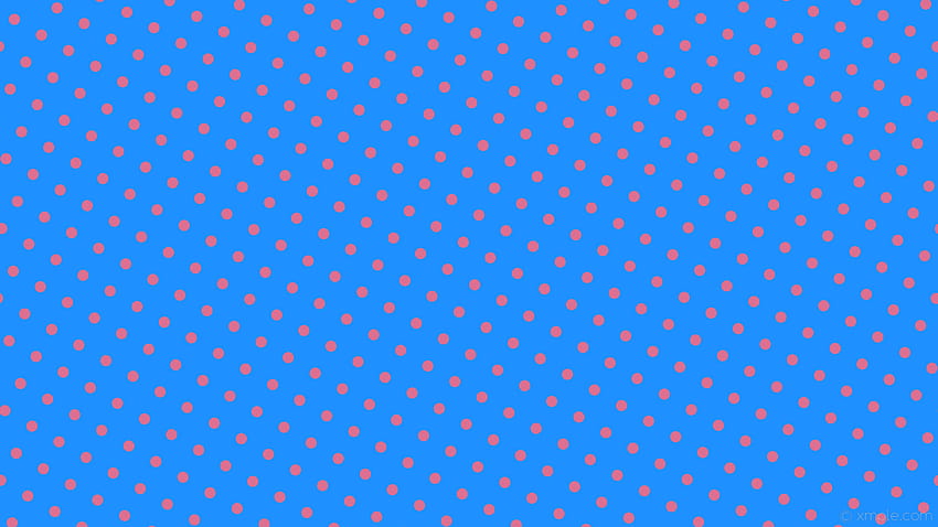 spots pink blue polka dots dodger blue pale violet red HD wallpaper