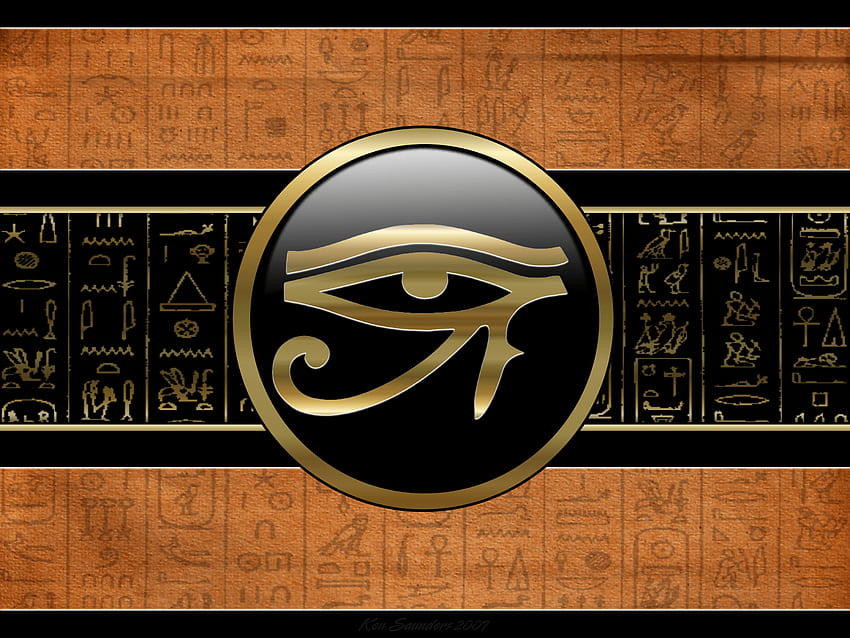 Auge des Horus , 40 Hochwertiges Auge des Horus, das Auge Ägyptens HD-Hintergrundbild